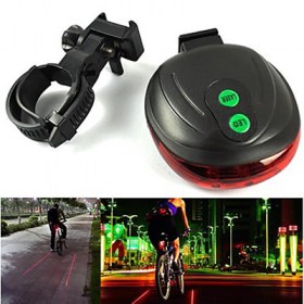 светлини за велосипед 7LED и LAZER